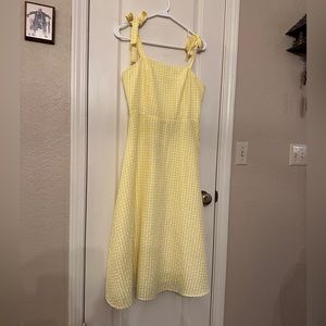 Draper James RSVP yellow gingham dress